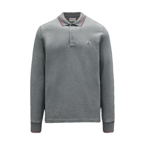  MONCLER蒙可蒙克萊 22年秋冬 男士 長袖Polo Long Sleeve Polo Shirt H20918B7010084556987