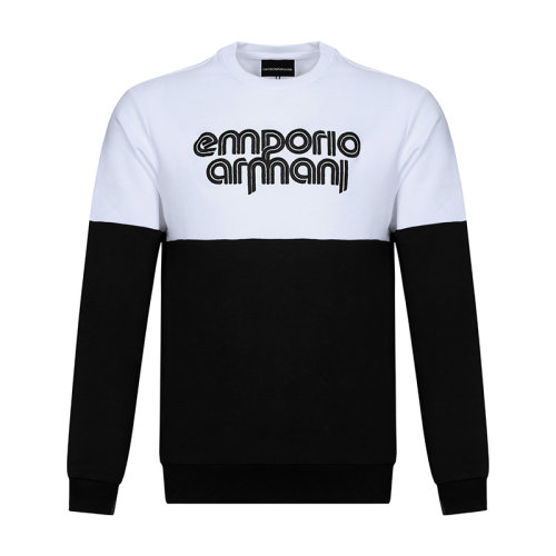 Emporio Armani/安普里奧阿瑪尼 男衛(wèi)衣 男士混紡圓領(lǐng)長(zhǎng)袖衛(wèi)衣 3Z1M79 1J35Z