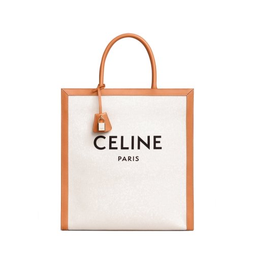 CELINE/賽琳 19秋冬新款小牛皮印花垂直帆布 琴譜包手提包 190402BNZ.02NT