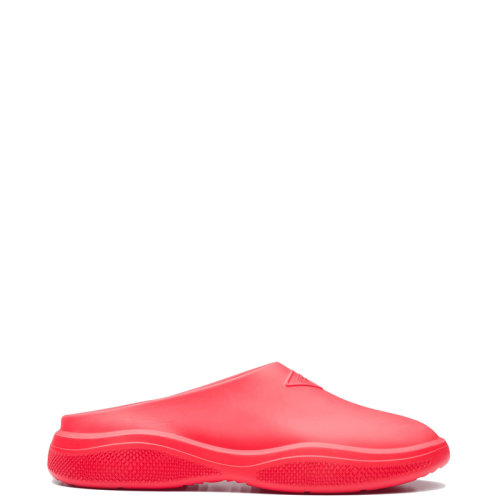 PRADA/普拉達(dá) 22年春夏新款 男士紅色泡沫橡膠穆勒鞋涼拖2S2959_3LKD_F0011