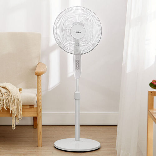 Midea/美的臺地扇升降搖頭俯仰定時(shí)30cm柔和風(fēng)七葉FTSA30YD家用靜音節(jié)能