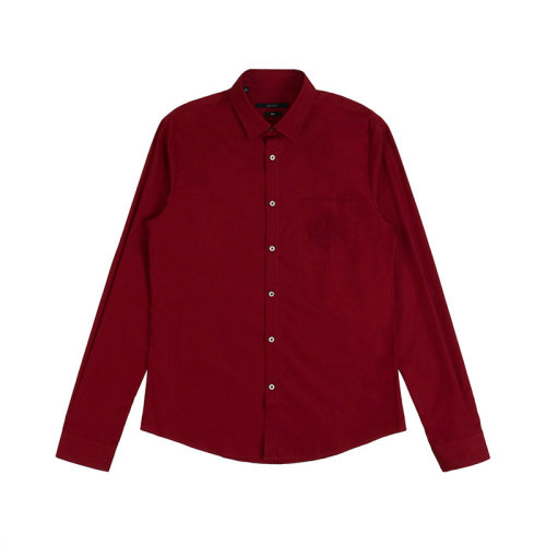 GUCCI/古馳 男士純色棉質(zhì)長(zhǎng)袖上衣襯衣襯衫 387432-21131 多色可選