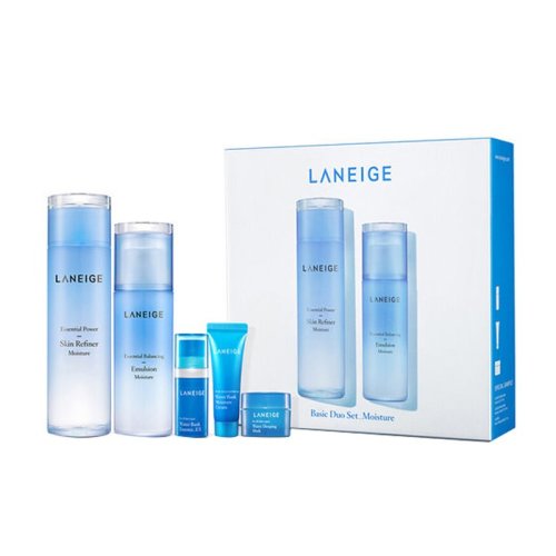 Laneige/蘭芝水凝透潤 2件套裝（精華水 200ml，保濕乳 120ml )新疆不發(fā)貨