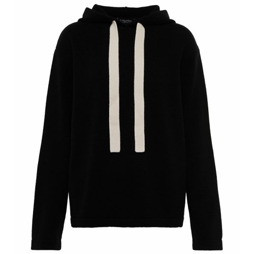  MaxMara/麥絲瑪拉 女士黑色棉質(zhì)衛(wèi)衣 TIVOLI-007 PLFSX