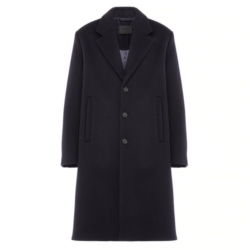 PRADA/普拉達 秋冬 男士藍色羊毛大衣SGB840_1ZDS_F0008_S_212