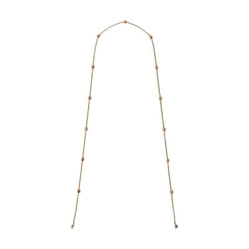  VALENTINO華倫天奴 22年秋冬 女士 掛飾 CHAINE POUR MASQUE ROCKSTUD EN MéTAL WW2J0I76METC 預定商品1-3周發(fā)貨