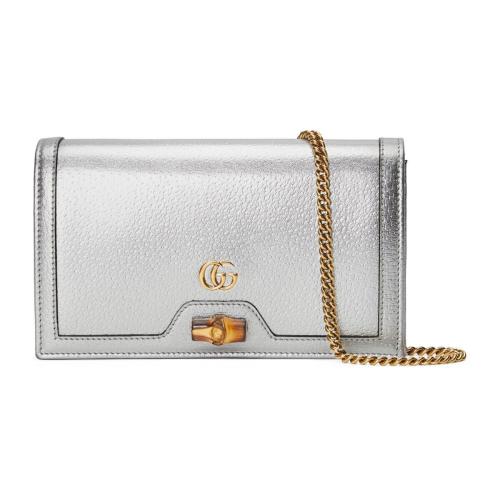  GUCCI古馳 22年秋冬 女士 Gucci Diana竹節(jié)迷你手袋 696817 1TR0T 8106