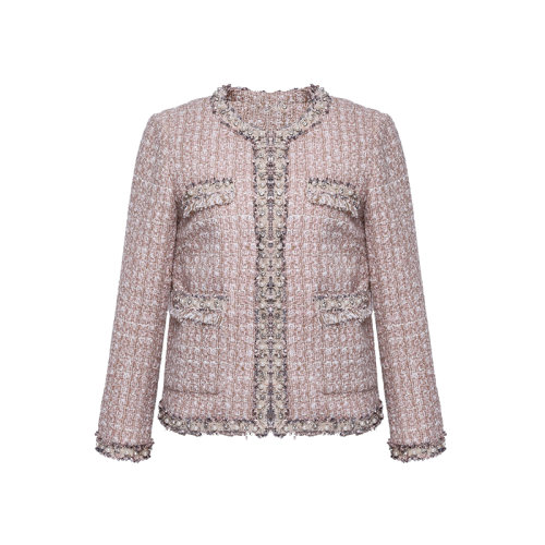 GeleiStory/GeleiStory小香風外套女2021年新款女秋冬百搭格子長袖上衣法式洋氣減齡氣質女士外套＞女士夾克