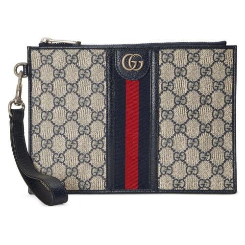  GUCCI古馳 22年秋冬 男士 Ophidia系列GG手拿包 672989 96IWN 4076