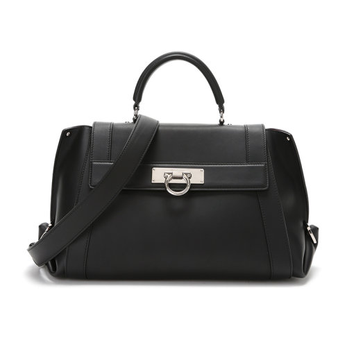 【秒發(fā)】Salvatore Ferragamo/菲拉格慕 女士SOFIA系列牛皮手提單肩包 21G569