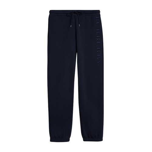 BURBERRY/博柏利女裝 服飾 時尚休閑 軍海色運動褲 女士休閑褲褲裝 4064965