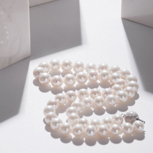 GeleiStory/GeleiStory真我系列925銀淡水珍珠愛(ài)的真理項(xiàng)鏈氣質(zhì)淡水珍珠女鎖骨鏈