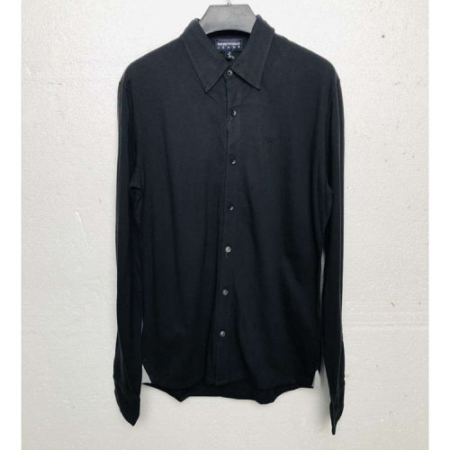 Emporio Armani/安普里奧阿瑪尼黑色男士長(zhǎng)袖T恤  TPC65 EF 12