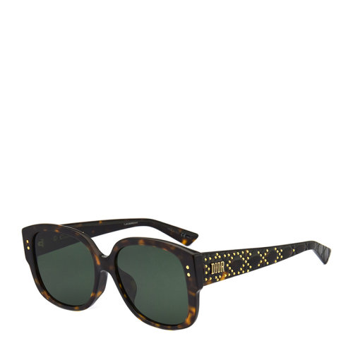 DIOR/迪奧 Angelababy 楊穎 明星同款 摩登 方形 鉚釘 重工 太陽鏡 墨鏡 眼鏡 LADYDIORSTUDSF 56mm LADYDIORSTUDS3F 54mm DIOR 迪奧