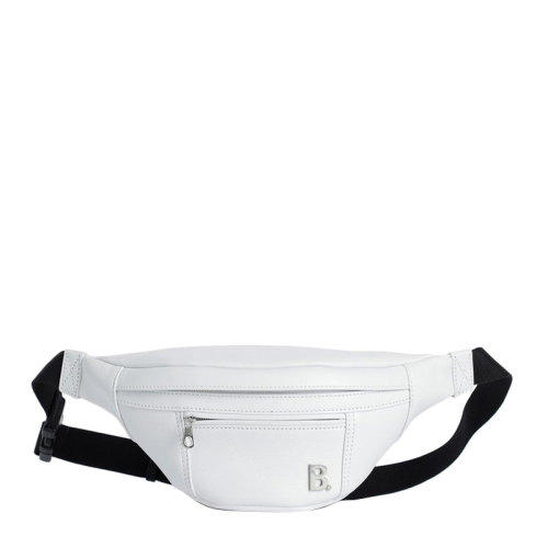 Balenciaga/巴黎世家   女士牛皮logo圖案時(shí)尚腰包胸包