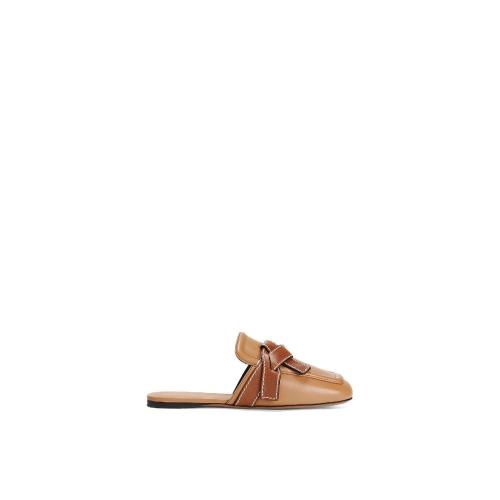  LOEWE羅意威  女士 平底鞋 Gate flat mule in calf L815379X04-2584 預(yù)定商品1-3周發(fā)貨