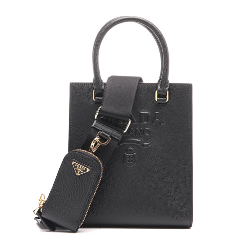 PRADA/普拉達(dá)22年女士手提單肩斜挎包背提包1BA333NZV