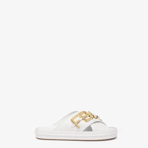  FENDI芬迪 22年秋冬 女士 平底涼鞋 Fendigraphy 8X8289AI1RF1H1L