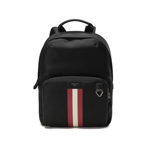 BALLY/巴利 【22秋冬新款】 男士織物手提雙肩包背包條紋 ZEED