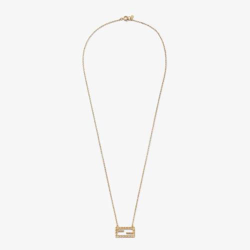  FENDI芬迪 22年秋冬 女士 吊墜 F Is Fendi Necklace 8AH591B08F0CFK
