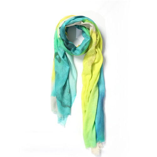 SHOKAY/繡嘉 自然呢喃水墨藝術(shù)披肩