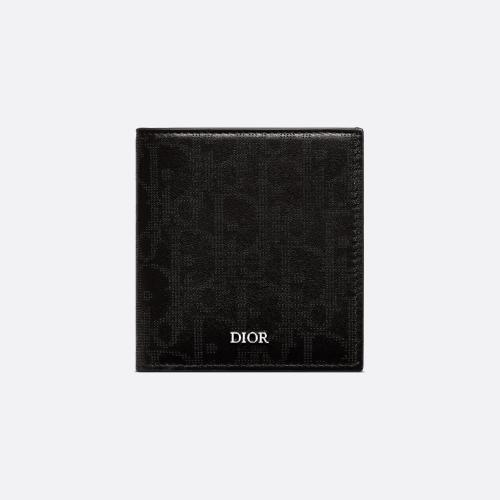  DIOR迪奧 22年秋冬 男士 錢包 豎版錢包 2ESBH072VPD_H03E