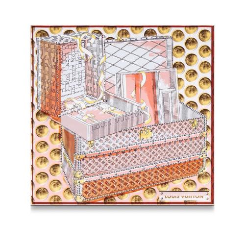  LV路易威登 22年秋冬 女士 圍巾 CARRé MAGIC MALLE 70 M77666