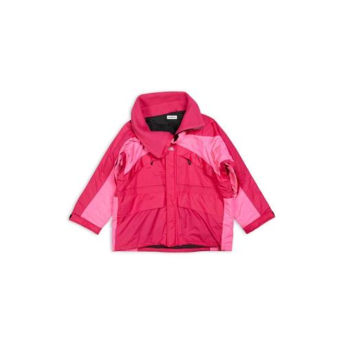  BALENCIAGA巴黎世家 22年秋冬 女士 大衣 3B SPORTS ICON HIGH COLLAR PARKA 694642TYD335702