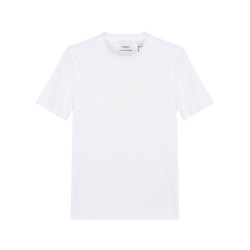 BURBERRY/博柏利 2021款 女士短袖T恤 女款棉質(zhì)圓領(lǐng)短袖T恤 80333411