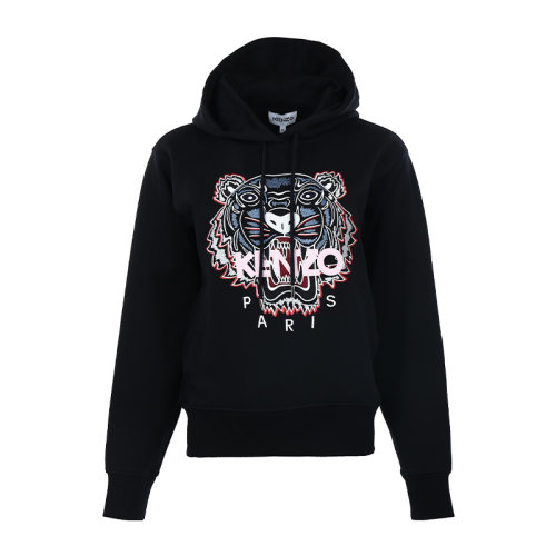 KENZO/高田賢三22春夏虎頭刺繡連帽寬松女士套頭衛(wèi)衣女衛(wèi)衣FC52SW871