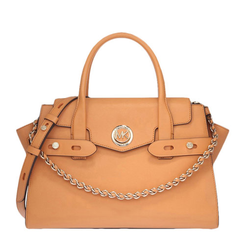 Michael Kors/邁克·科爾斯 女士橘紅色手提包單肩包斜挎包女包30S0GNMS1L-CLEMENTINE