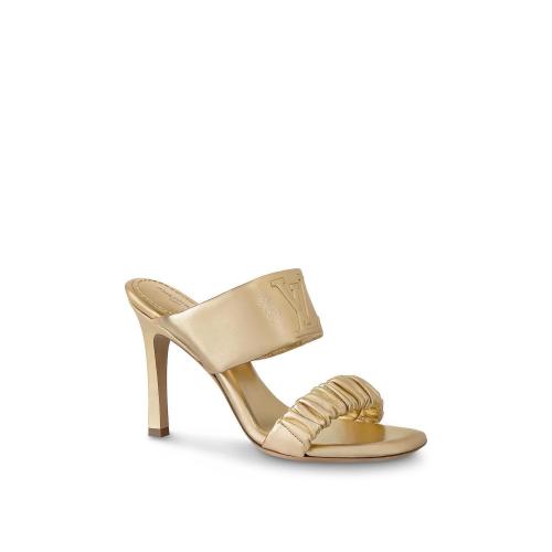  LV路易威登 22年秋冬 女士 高跟涼鞋 MULE DRAPY 1AACEE 1AACEC 1AACE4 1AACE8 1AACE6 1AACEA