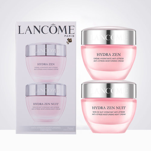 Lancome/蘭蔻  蘭蔻水份緣舒緩面霜2件套裝日霜50ml+晚霜50ml