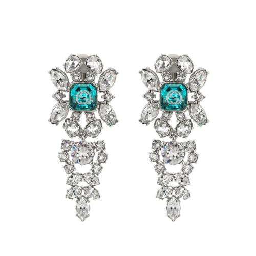  GUCCI古馳 22年秋冬 女士 水晶互扣式雙G耳環(huán) 676528 I5959 8136