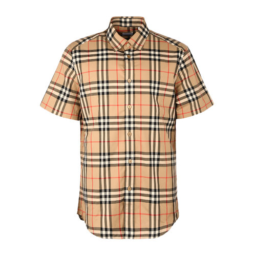 【20春夏】BURBERRY/博柏利巴寶莉襯衣男裝男士短袖襯衫男8020869經(jīng)典格紋