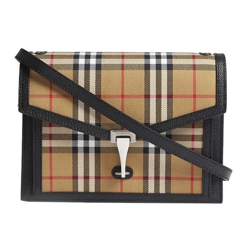  BURBERRY/博柏利 女士格紋時尚休閑斜挎包 8006359 PLSX