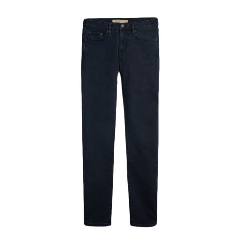  BURBERRY/博柏利 男士深藍(lán)色棉質(zhì)休閑褲 4000807