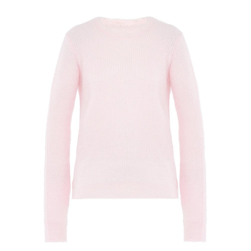 PRADA/普拉達(dá) 秋冬 男士花瓣粉馬海毛圓領(lǐng)毛衣UMB243_1ZA4_F0442_S_212