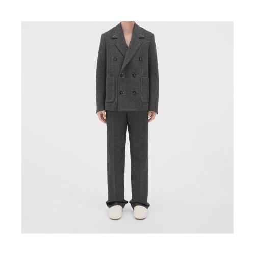  BV葆蝶家 22年秋冬 男士 夾克 veste en flanelle de laine 713671V2CA01962