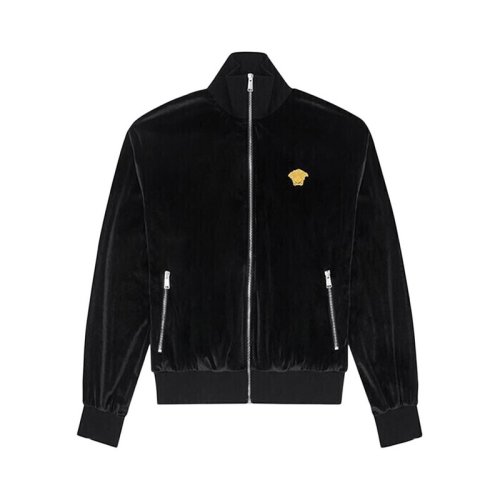 VERSACE/范思哲 男士黑色時(shí)尚休閑夾克 A89408A234467A1008 PLFSX