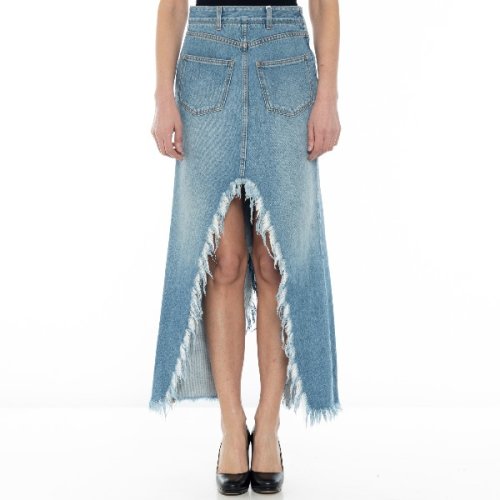 Givenchy/紀(jì)梵希 20年春夏 服裝 女性 藍(lán)色 女士半身裙 BW40DN 50EW 452