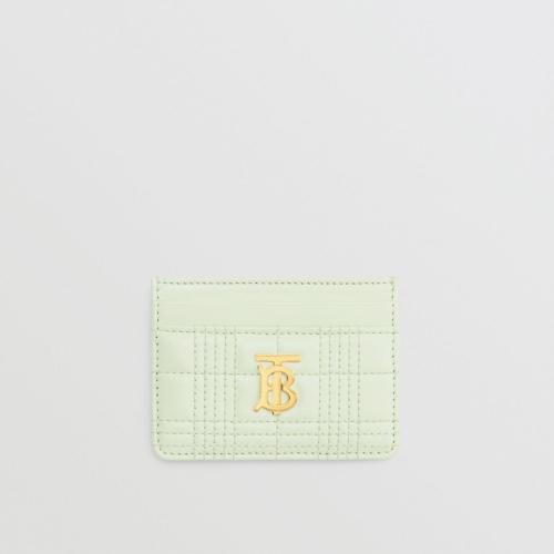  BURBERRY 22年秋冬 女士 Lola – 絎縫羔羊皮蘿納卡片夾 80552161