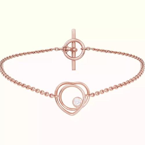  HERMES愛馬仕 22年秋冬 女士 手鏈 Bracelet Vertige Coeur， tres petit modele H119414B 00SH