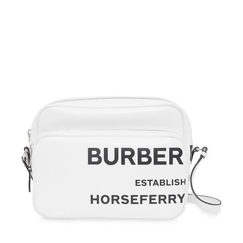 BURBERRY/博柏利  巴寶莉女包 時尚 品牌字母LOGO 女士白色單肩包斜挎包 80229891 HKY012467