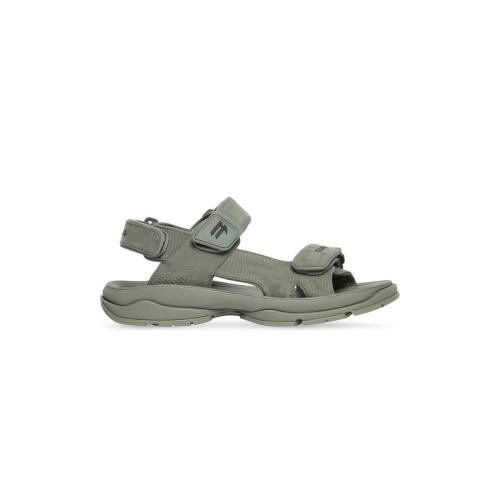  BALENCIAGA巴黎世家 22年秋冬 男士 平底涼鞋 TOURIST SANDAL MONOCOLOR 706279W2CCA3300