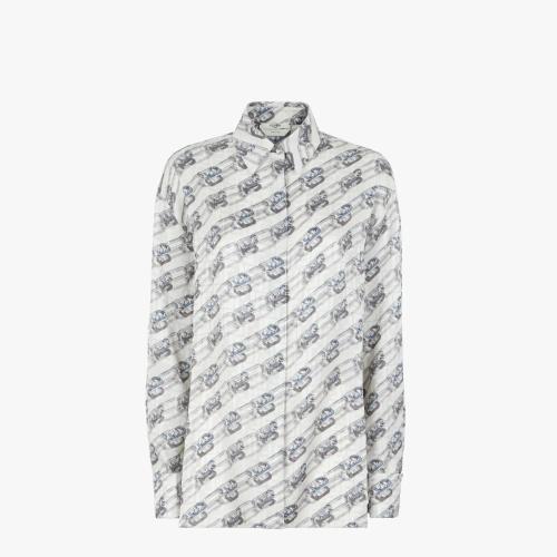  FENDI芬迪 22年秋冬 女士 長袖襯衫 Shirt FS7478AKSYF1IHA