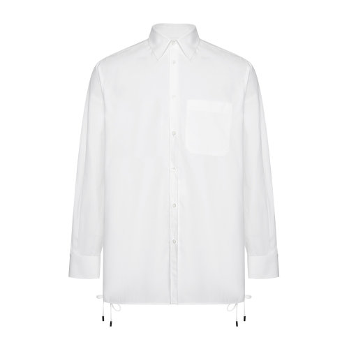 Valentino/華倫天奴 白色 男士VALENTINO標(biāo)識印花襯衫 UV3ABF004WW001 2020年秋冬