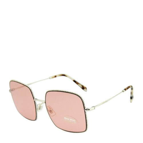 Miu Miu/繆繆 太陽鏡 墨鏡 多色 漸變色 大框 全框 金屬 輕盈 氣質(zhì) 百搭 男女款 精致 商務(wù) MM61VS 56mm Miu Miu(繆繆）