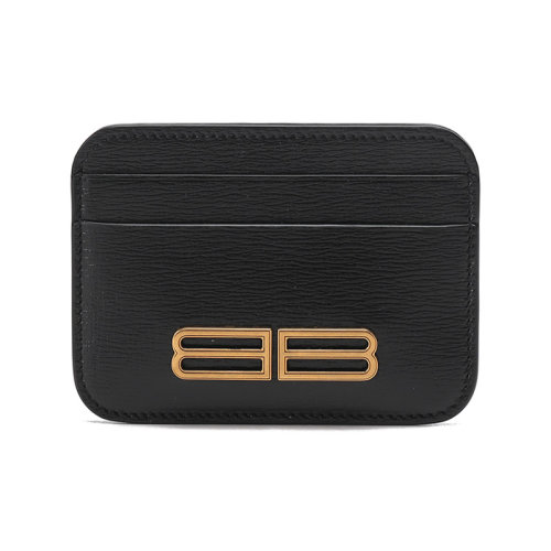 Balenciaga/巴黎世家 【22春夏新款】 女士GOSSIP系列牛皮革卡包卡夾BB標(biāo)識 674854 2101O