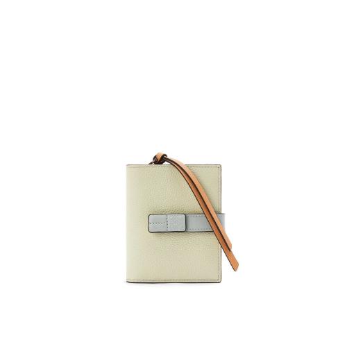  LOEWE羅意威 22年秋冬 女士 錢包 Compact zip wallet in soft grained calfskin C660Z41X01-9